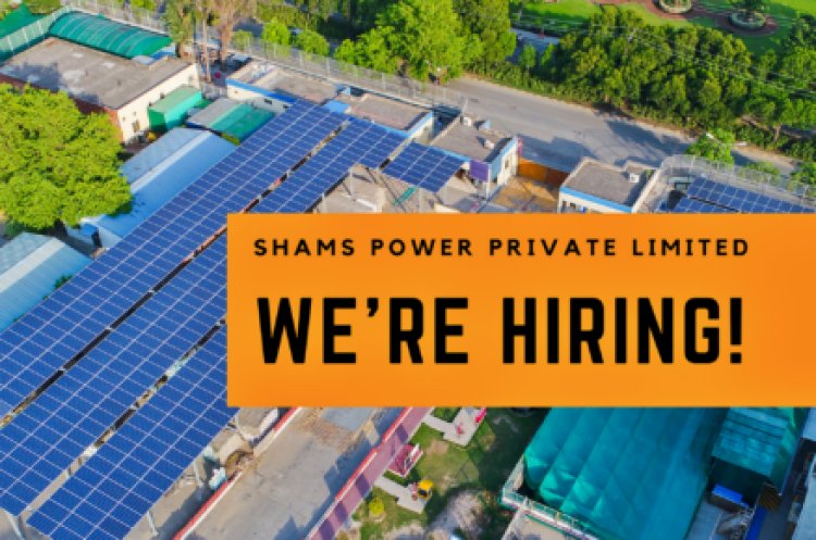Job Opportunity: Legal Associate Position at Shams Power, Lahore